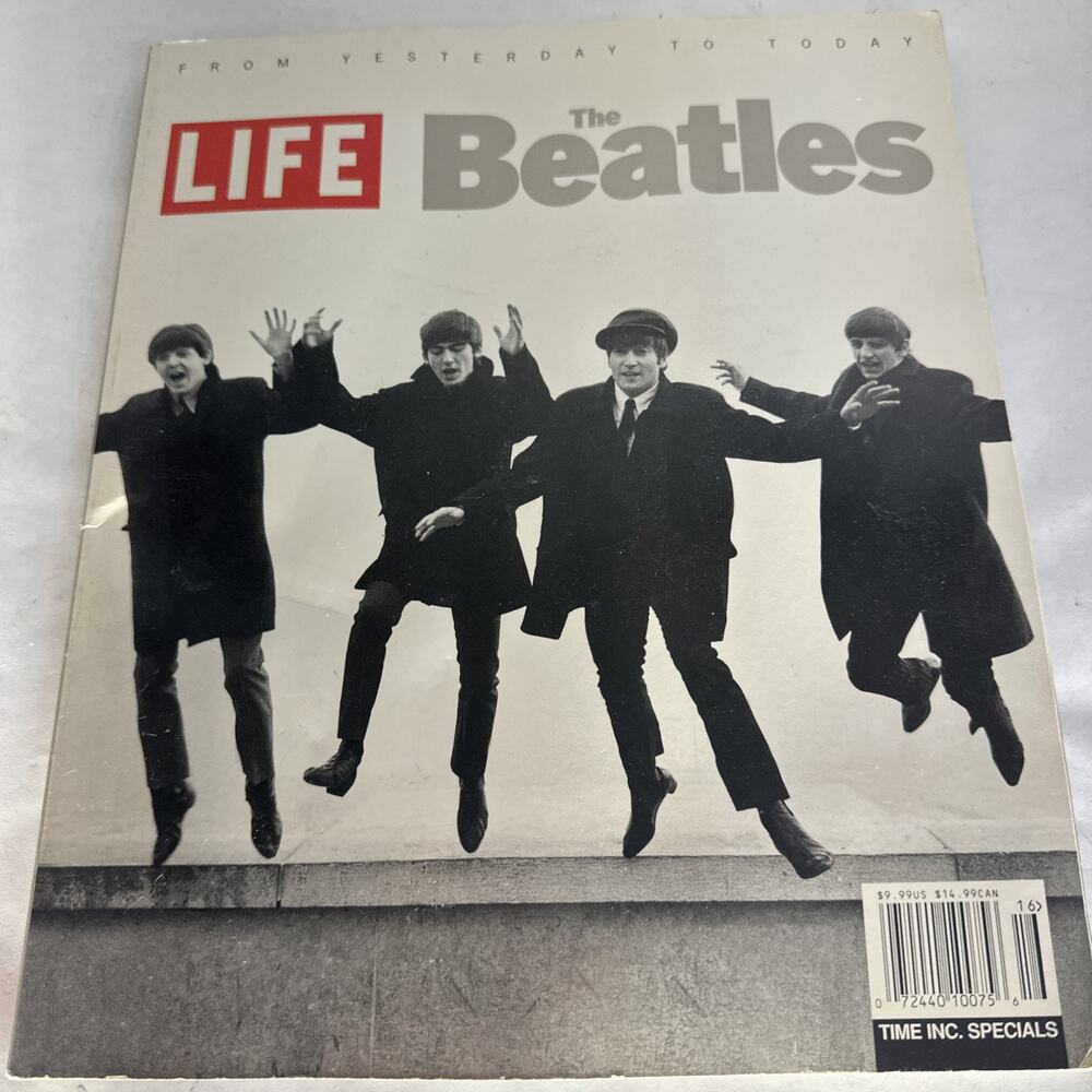 The Beatles Life From Yesterday To Today Softcover Magazine Book 2001 Photos